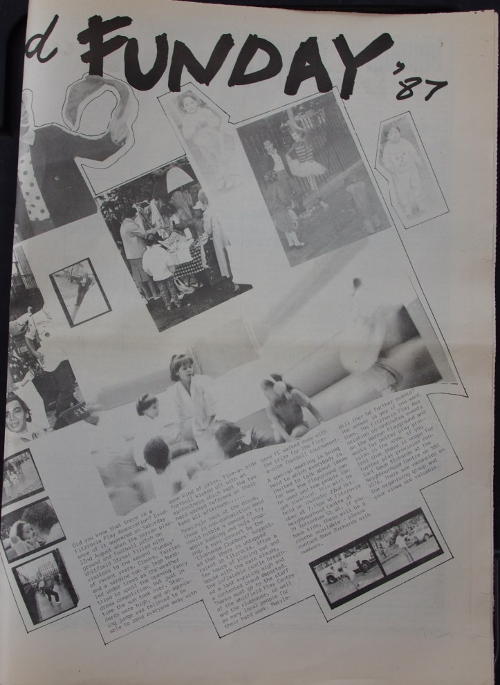 Page 5 Fitzrovia Neighbourhood News no 37 October 1987