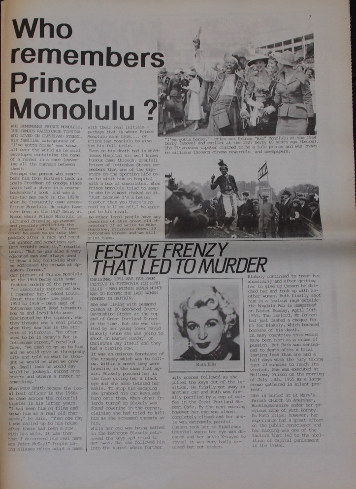 Page 7 Fitzrovia Neighbourhood News no 38 December 1987