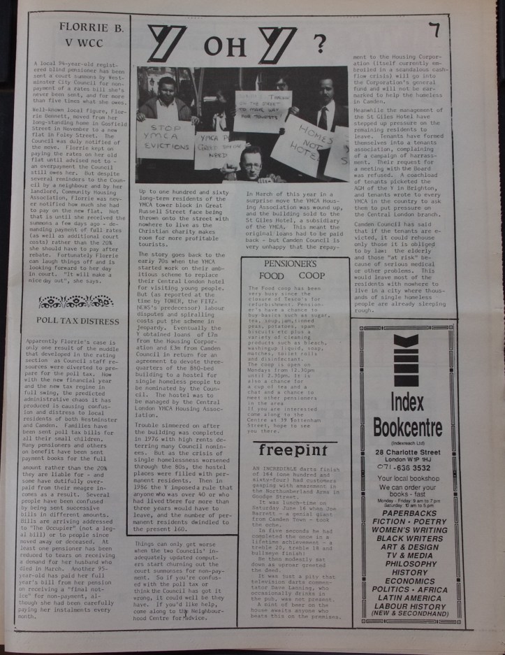 Page 7 Fitzrovia News no 49 July 1990