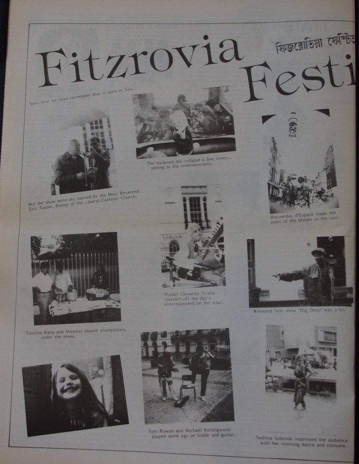 Page 4 Fitzrovia News no 58 September 1992