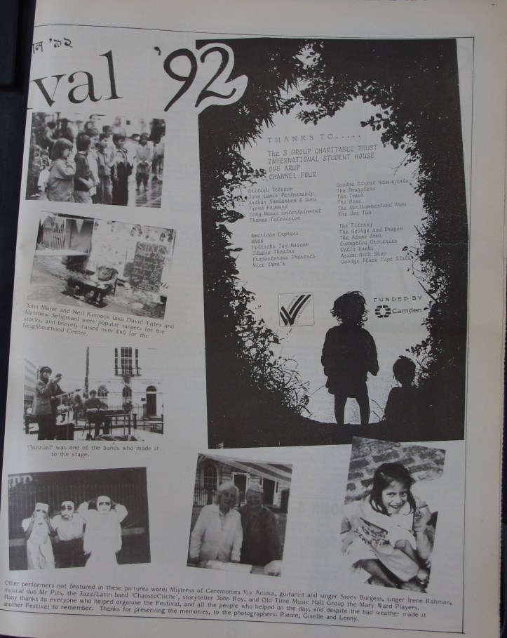 Page 5 Fitzrovia News no 58 September 1992