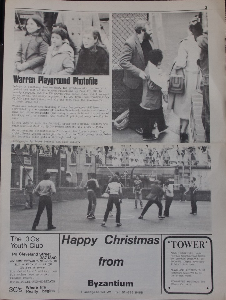 Page 3 Tower Community Newspaper no 57 December 1979
