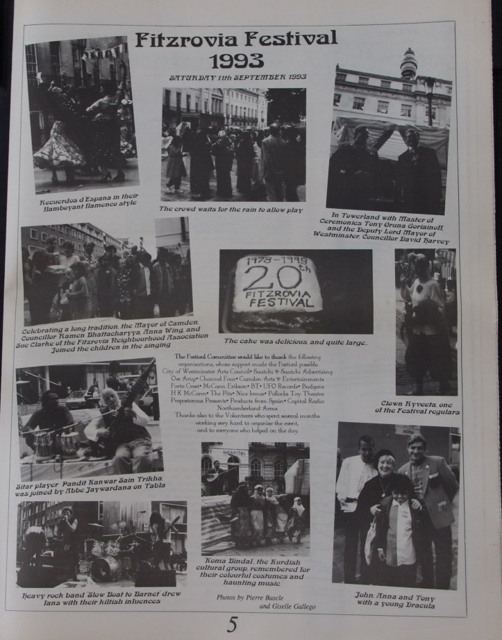Page 5 Fitzrovia News no 63 December 1993