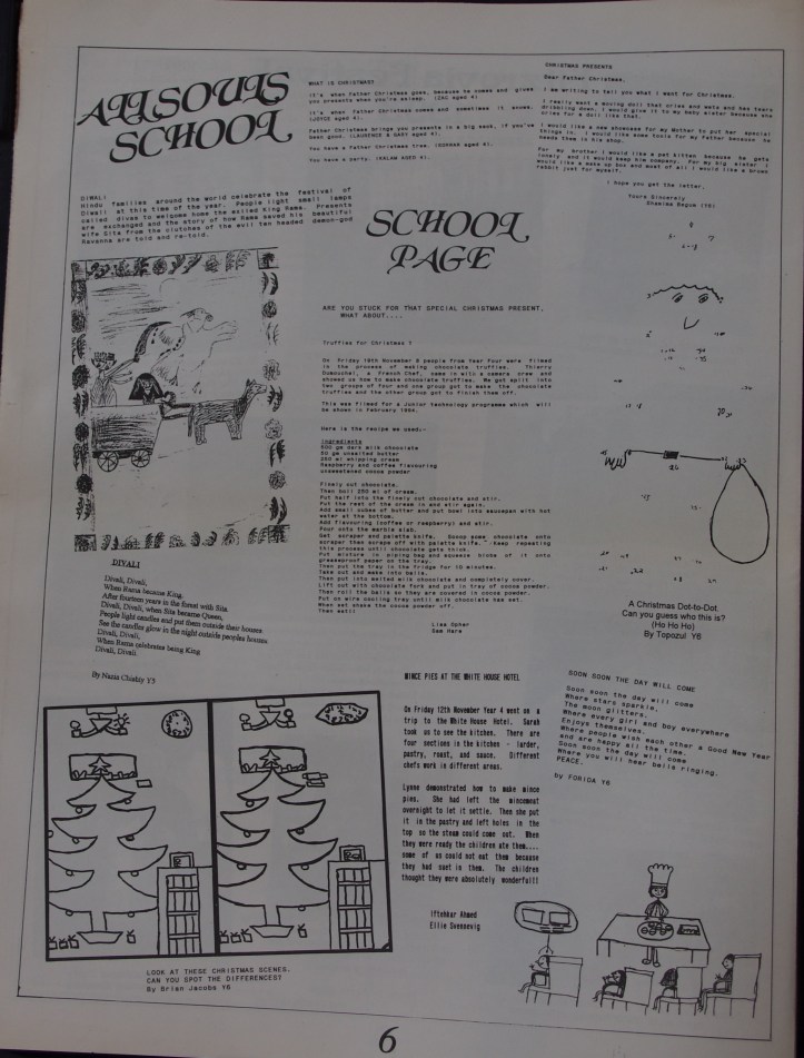 Page 6 Fitzrovia News no 63 December 1993