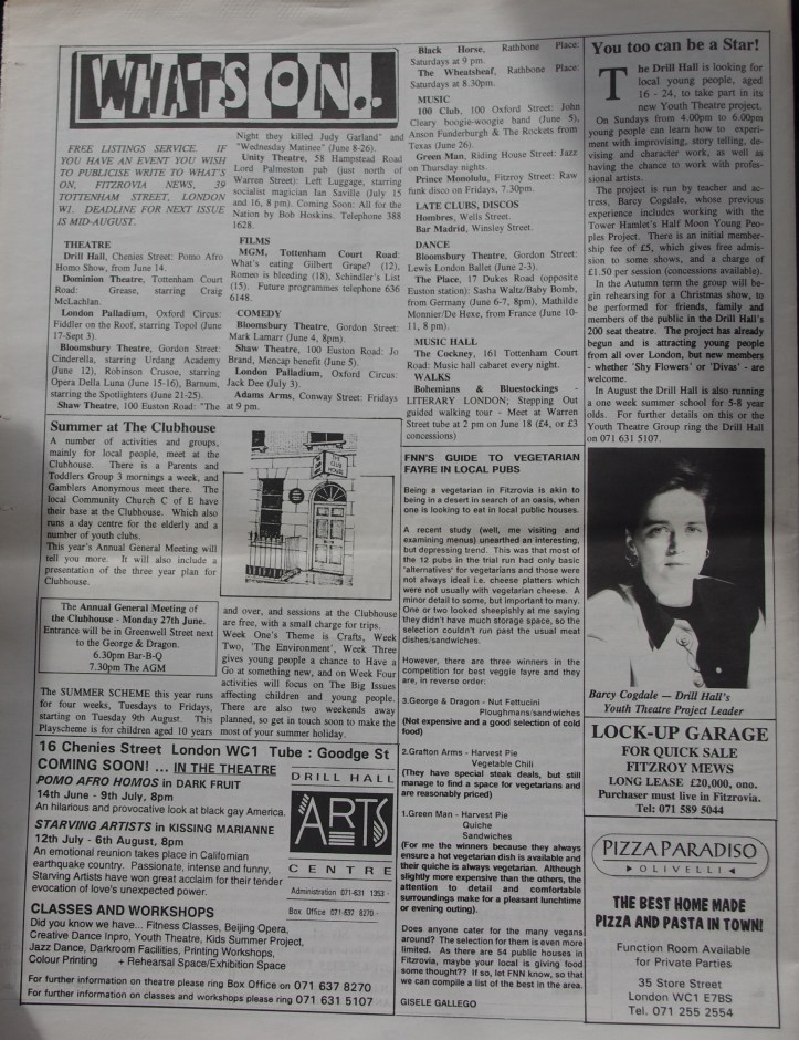 Page 8 Fitzrovia News no 65 June1994