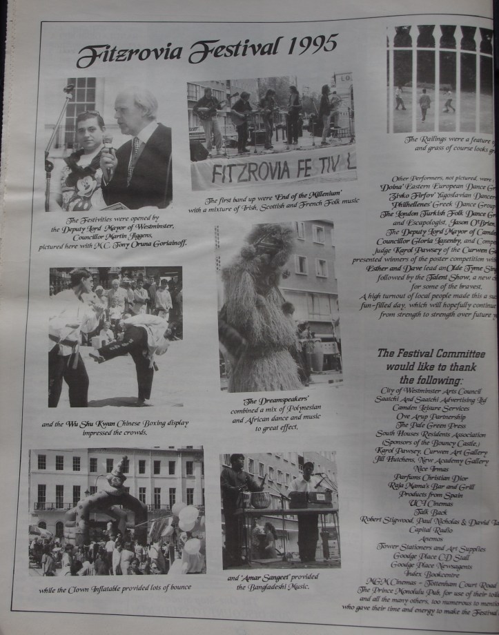 Page 4  Fitzrovia News no 70 September 1995