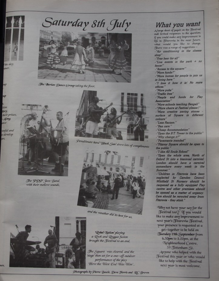 Page 5 Fitzrovia News no 70 September 1995