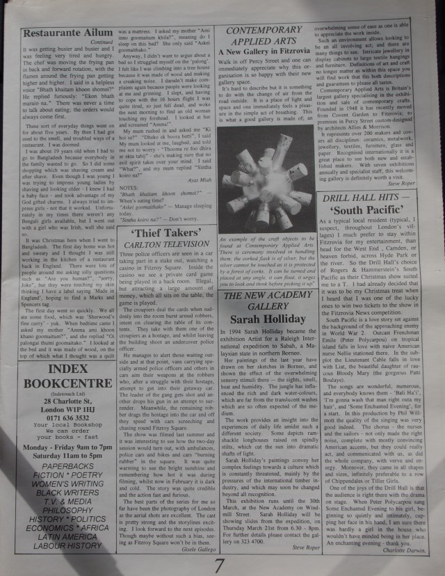 Fitzrovia News March 1996.