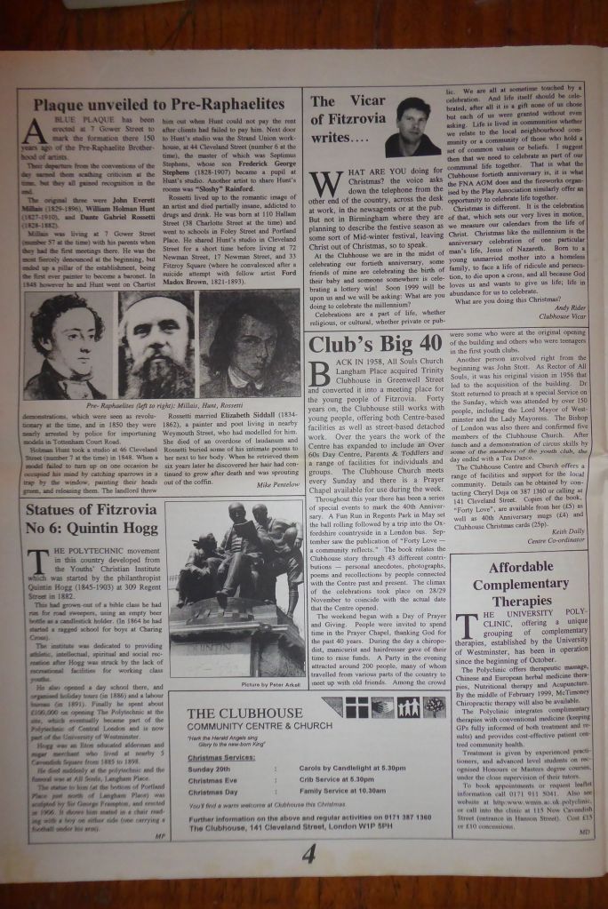 Page 4 of FN83, December 1998. 